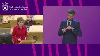 First Minister’s Statement: COVID-19 Update (BSL) - 23 November 2021