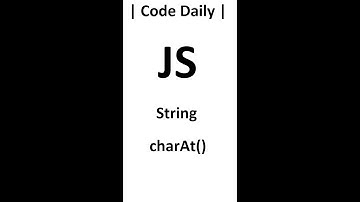 #2 String.prototype.charAt() | JavaScript tutorials | Simple JavaScript #Shorts