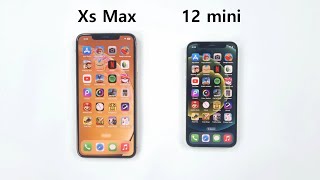 Iphone 12 Mini Vs Iphone Xs Max - Speed Test