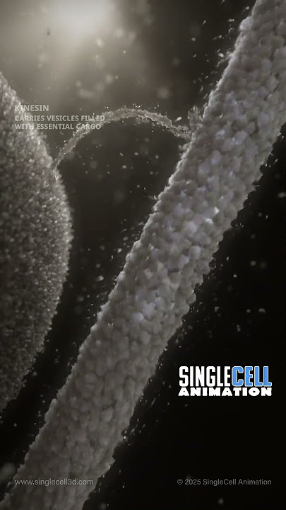 Kinesin: The Motor Protein That Powers Your Cells! | #Shorts