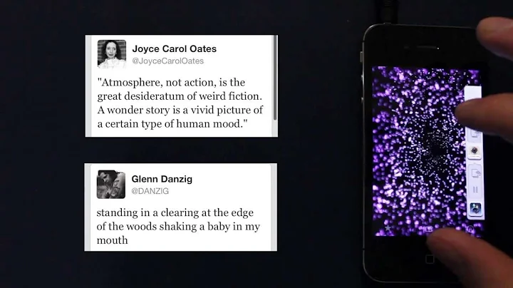 Glenn Danzig / Joyce Carol Oates Electro Pop Mashup