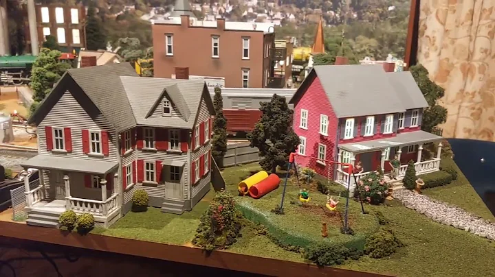 4x8 O-gauge layout video tour