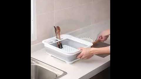 Kệ Gấp Đa Năng Úp Bát, Đĩa Cực Kỳ Tiện Lợi