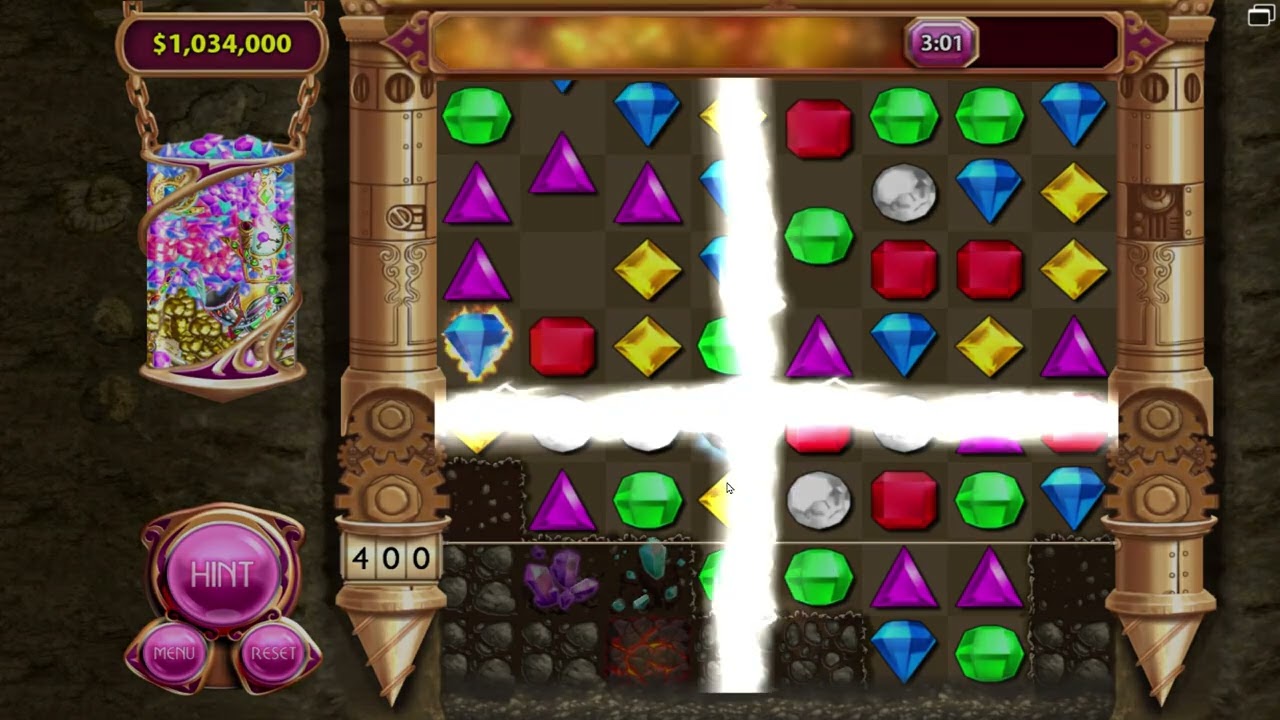 bejewled diamond mine 2,729,000