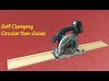 Making a Self Clamping Circular Saw Guide - Kendinden Yapışkanlı Kesim Kılavuzu