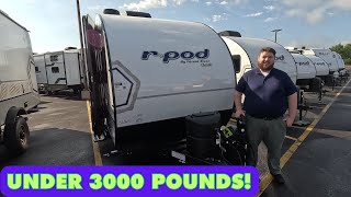 No Slide Travel Trailer | 3000lbs | 2024 Forest River R Pod RP-171