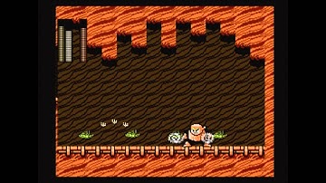 CGR Gameplay - MEGA MAN 2 (NES) Boss Battle: Woodman