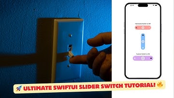 Ultimate SwiftUI Slider Switch Tutorial! 🔥