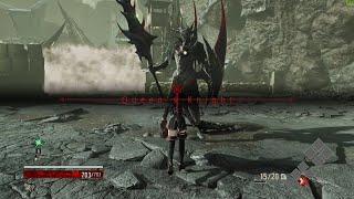 [Code Vein] Queen's Knight (Level 1 / Solo / No Damage)