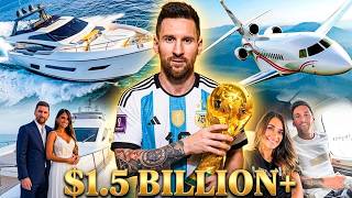 How Rich Is Lionel Messi? 💰 Net Worth, Private Jet, Luxury Mansions, Supercars & World Cup Stardom