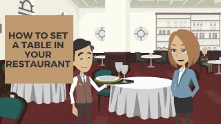 How To Set A Table In Your Restaurant Hoteltutor.com