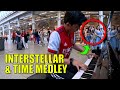 Stopping Girls Playing Hans Zimmer Interstellar &amp; Time Piano in Public Piano | Cole Lam