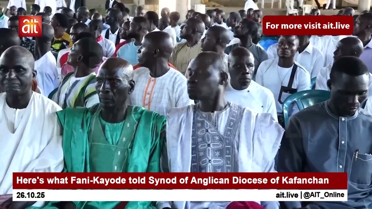 Вот что Фани-Кайоде рассказала Синоду англиканской епархии Кафанчана: