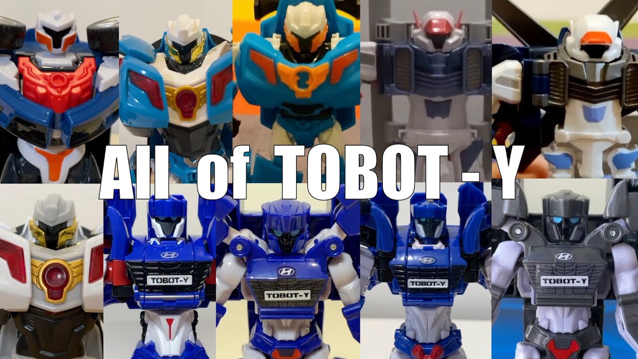 또봇 Y 리뷰 몰아보기 (오리지널 ~ 2024 뉴 또봇까지) All of Tobot Y - YouTube