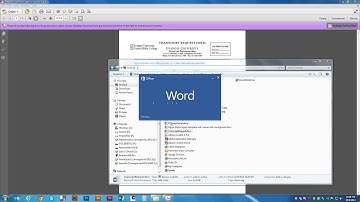 How to convert PDF to MS Word with Acrobat Pro