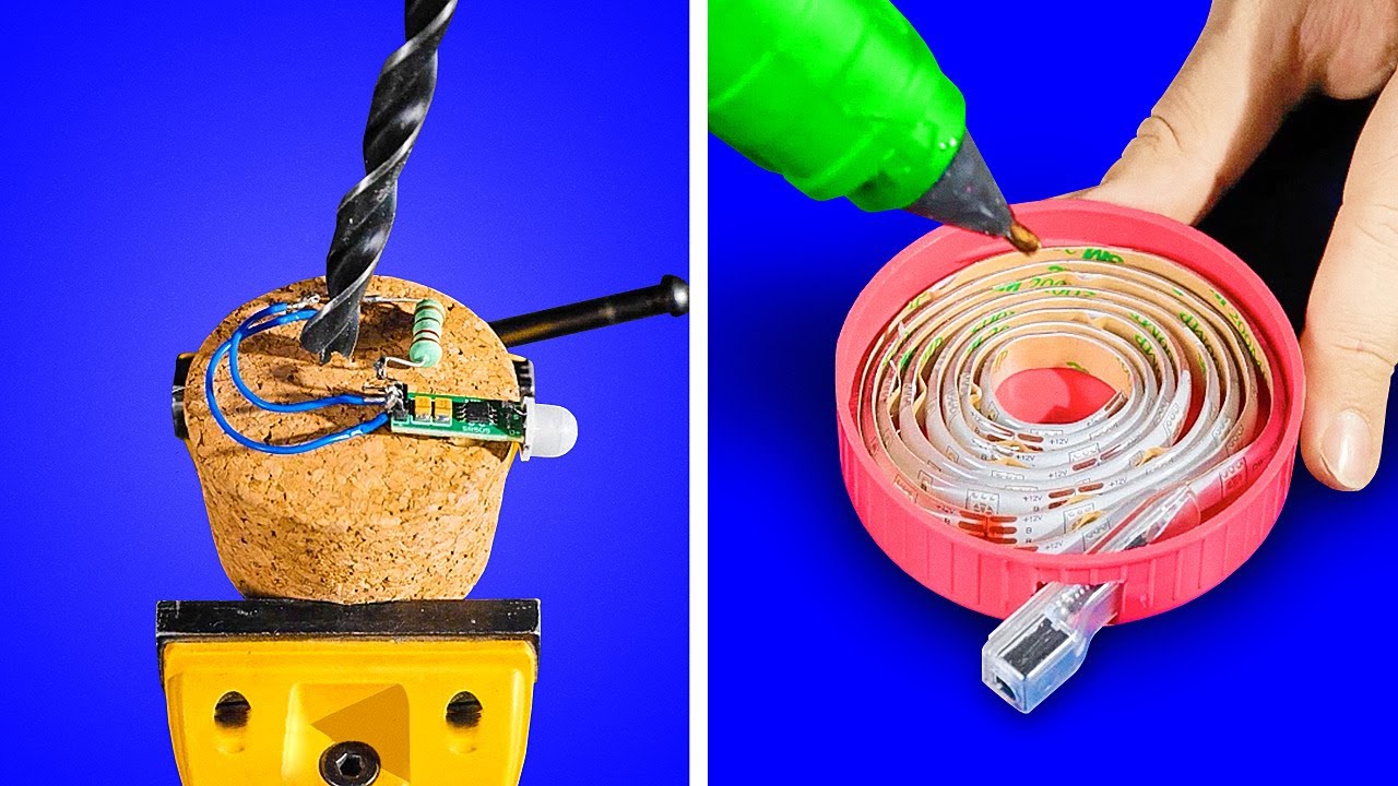 DIY ELECTRIC GADGETS YOU CAN MAK YOURSELF FOR EASY LIFE