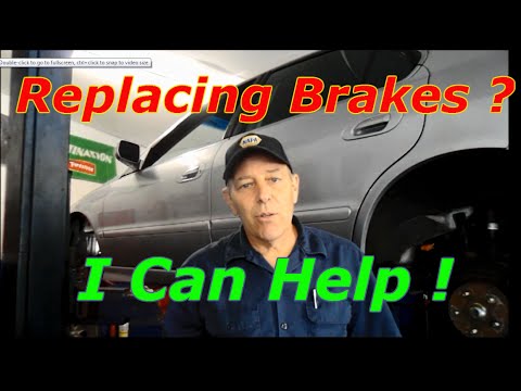 How to replace front and rear brakes and rotors on a 2002 Acura TL