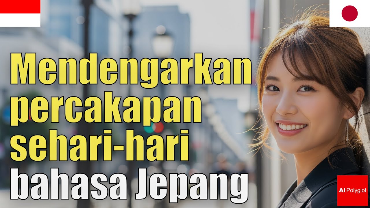 Mendengarkan percakapan sehari-hari bahasa Jepang | ungkapan penting | dengan Hiragana