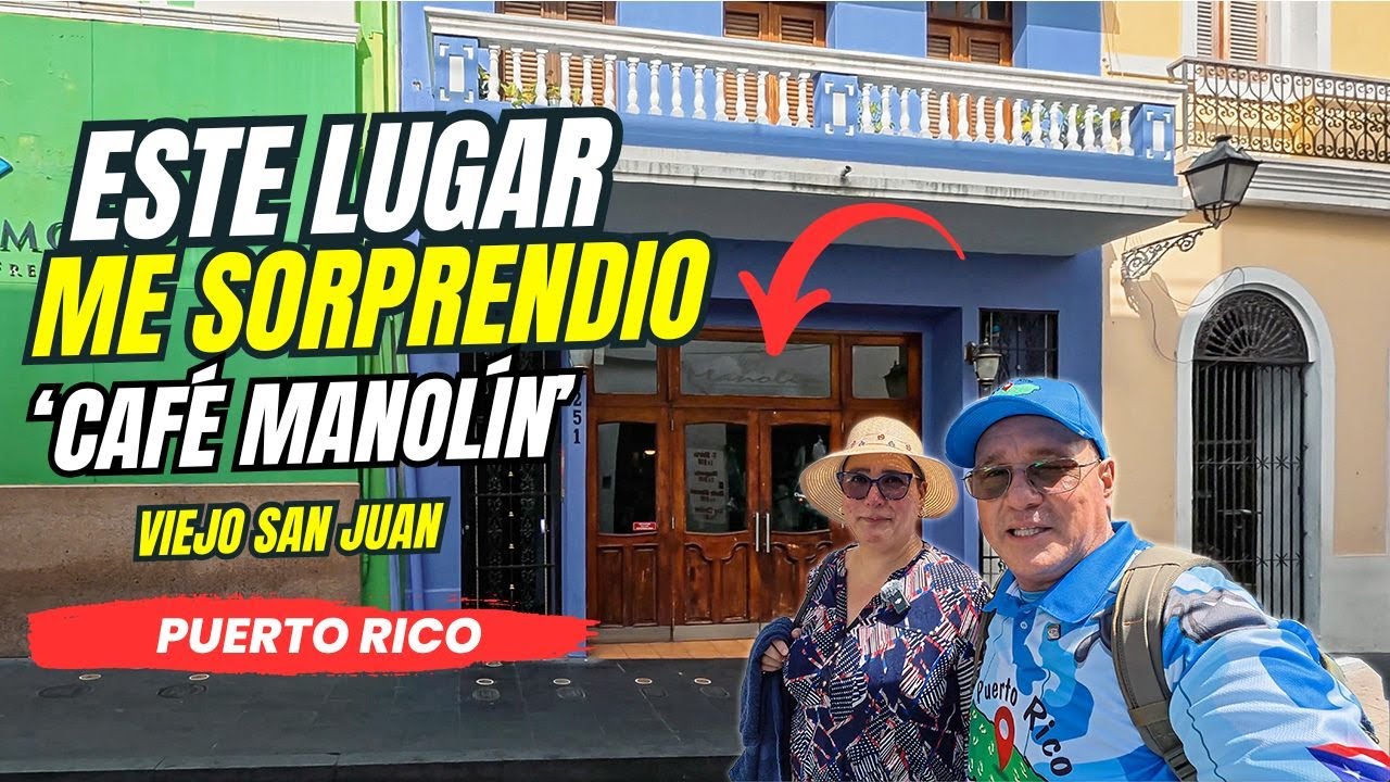 Visité una Cafetería de las más antiguas en El Viejo San Juan  🍽️