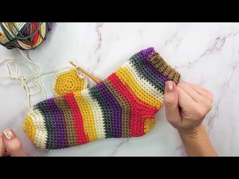 ვიდეო: როგორ Crochet Sox