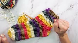 Felici Beginner Crochet Socks