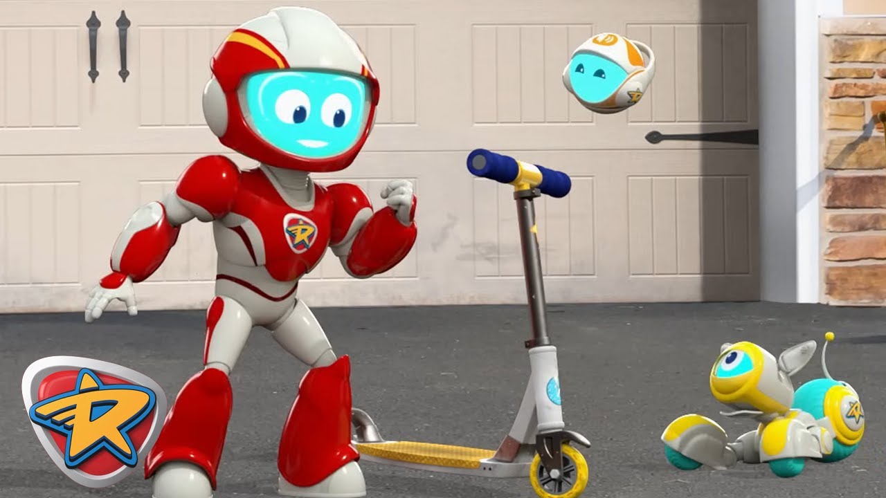 Simpsons Space Ranger Roger Can Roger and Friends Fix The Scooter? | 2 Full Episodes | Space Ranger ...