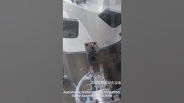 Valve assembly machine for drip irrigation system  #automaticfeeder#dripirrigation