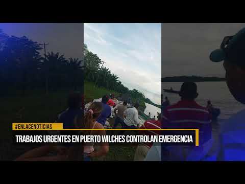 Realizan trabajos urgentes de para controlar riesgo de inundación en Puerto Wilches