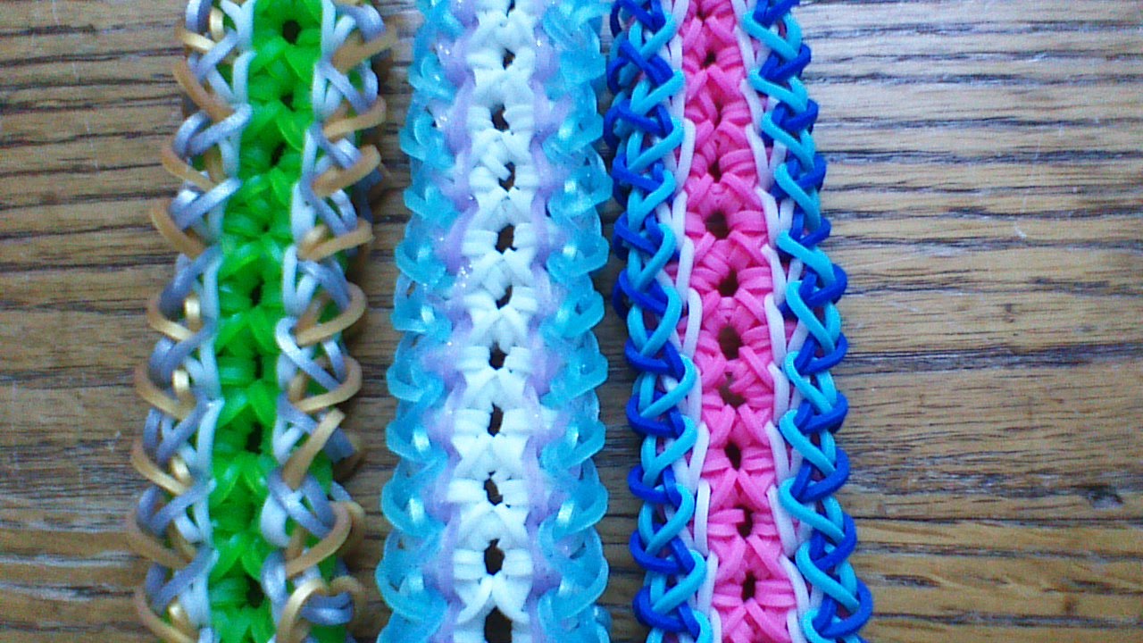 NEW Rainbow Loom Bamboo Bracelet YouTube