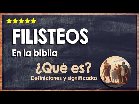 🙏 ¿Qué son los Filisteos en la Biblia? - Conoce los pueblos Filisteos 🙏