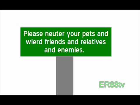 Microsoft sam reads stupid and funny signs THE TENTH