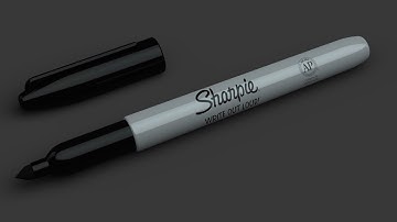 SolidWorks Tutorial: Sharpie Marker Render (Part 3)