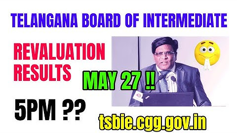 TS INTER REVALUATION RESULTS 2019 | TS INTER RESULTS 2019