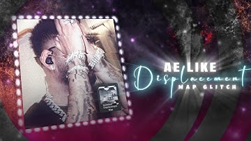 AE LIKE || DISPLACEMENT MAP GLITCH⚡ || TUTORIAL || ALIGHT MOTION || HUSSAIN R4N ||