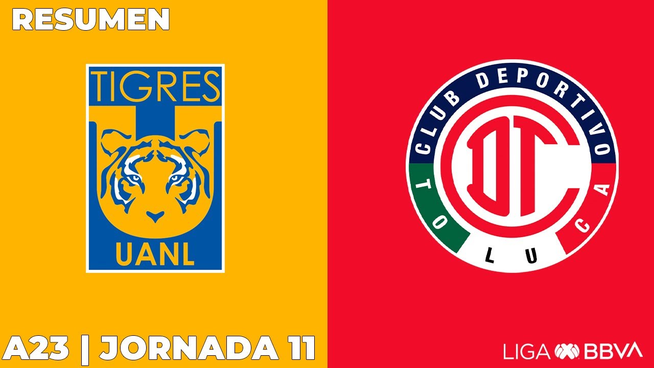 Goals and Highlights: Tigres 2-2 Toluca in Liga MX 2023
