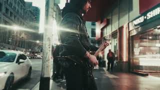Cradle Of Filth  Dirge Inferno guitar Cover   Street Performance Melbourne 210725