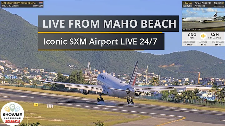 Iconic SXM Airport LIVE 24/7 – Sint Maarten Maho Beach
