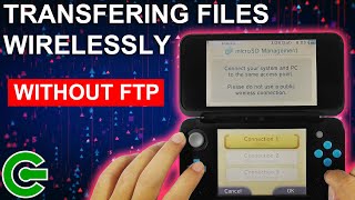 How to utilize the 3DS MICROSD MANAGEMENT to transfer files wirelessly screenshot 3