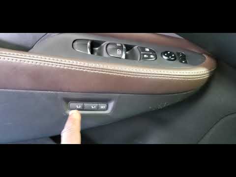 كيفية حفظ ذاكرة مقعد السيارة نيسان مورانوا ٢٠١٦