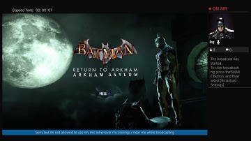 Batman return to arkham asylum gameplay part 1 hard difficulty