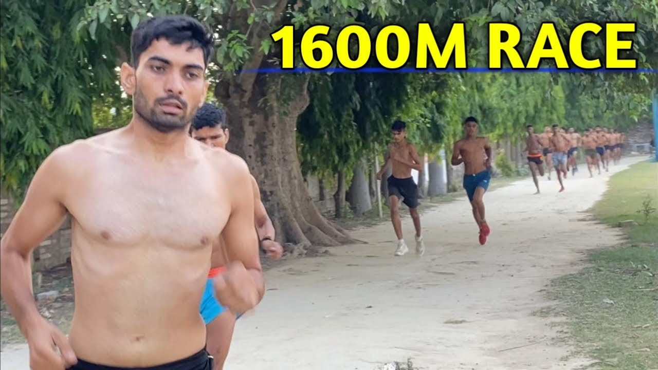 1600 METER RUNNING [ AGNIVEER RACE ] 1600M दौड़ Viral Video | ARMY RACE | PHYSICAL |TIMMING - JD SIR