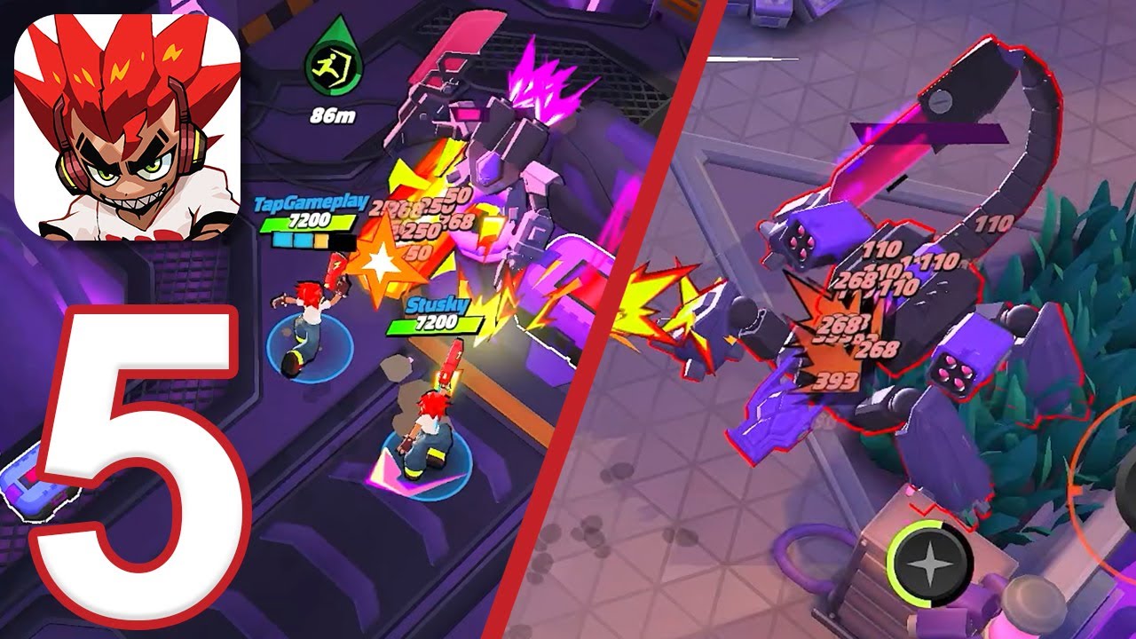 Misfitz Pre-Alpha - Прохождение игры, часть 5 - Все боссы (iOS, Android)