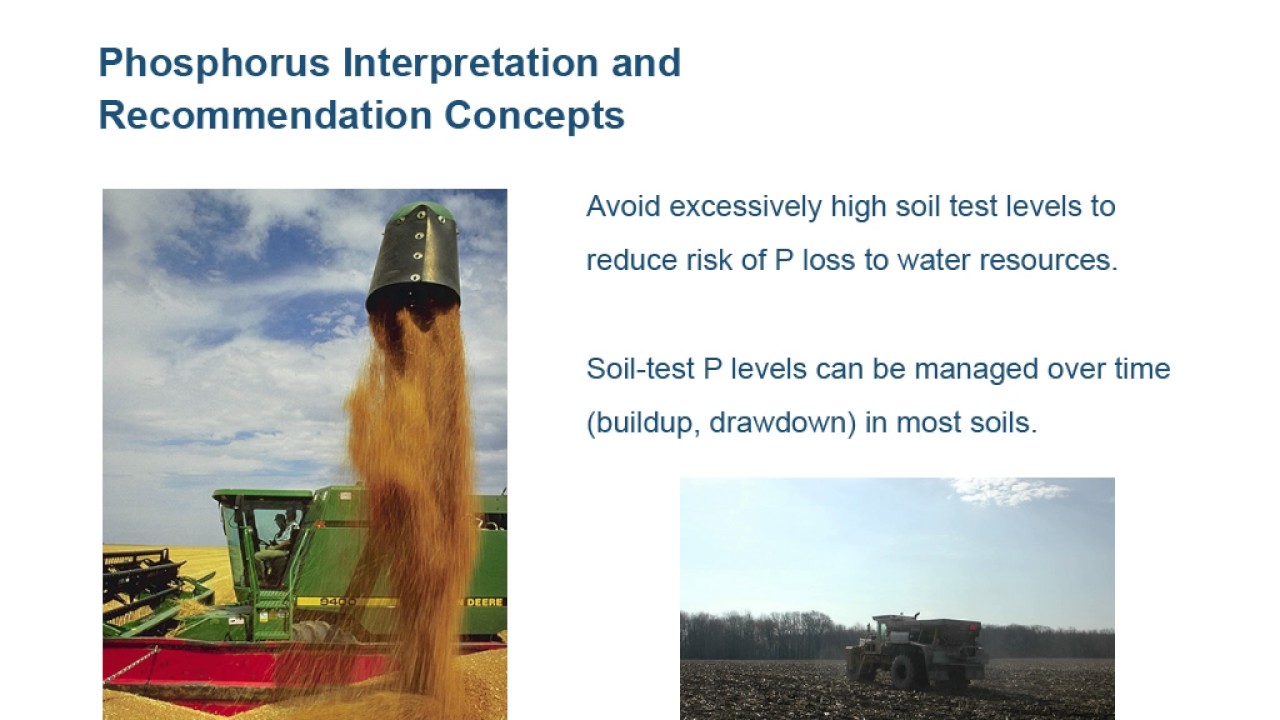 NRCS / 4R, Module 3: Phosphorus Management