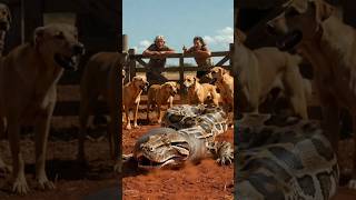 Giant Boa Constrictor Swallowed a Pig on the Farm 😱🐍 | Wild Gatha #shorts #subscribe #shortvideo