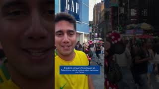 Brasileiro compara Times Square ao Pelourinho e alerta turistas sobre cobrança por fotos