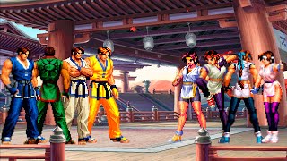 [KOF Mugen] Kim Kaphwan Team vs Yuri Sakazaki Team