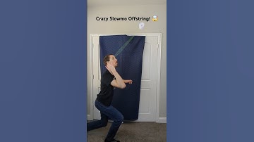 🤯 Crazy Slowmo Offstring Trick! 🪀#yoyo #skills #slowed #fyp #explore #insane #tricks #crazy #music
