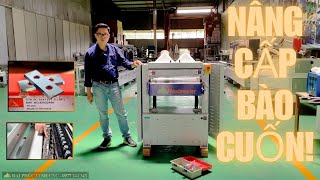 BÀO CUỐN 6 TẤC 2025 WOODMASTER WM-630PS. Đổi dao vuông thành dao chữ nhật có lợi gì?