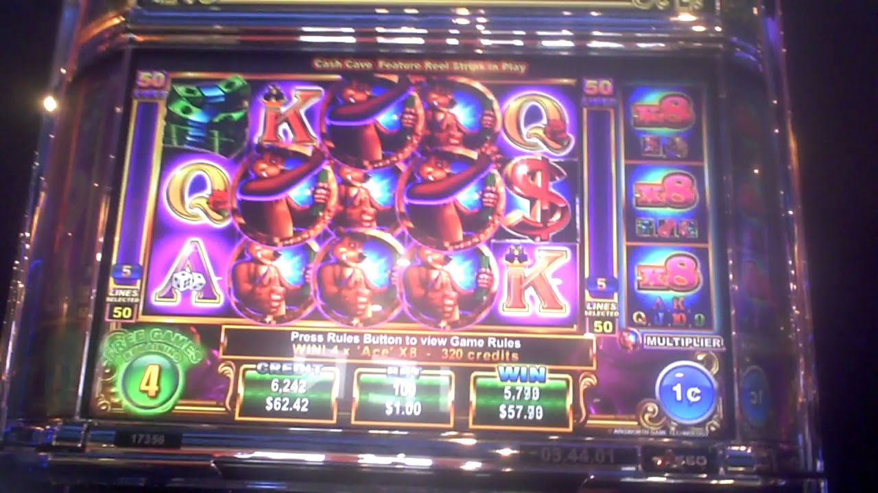 Cash Cave Slot Machine BIG WIN Bonus