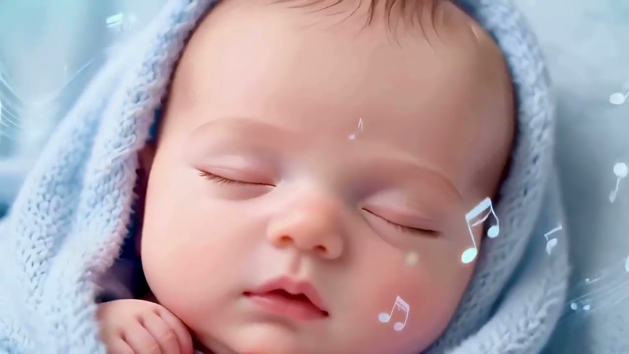 Uyumayan Bebeğiniz 5 Dakikada Uykuya Dalsın | 413Hz + 432Hz Baby Sleep Music 